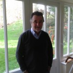 Peter Davies in the Engine House sitting room.